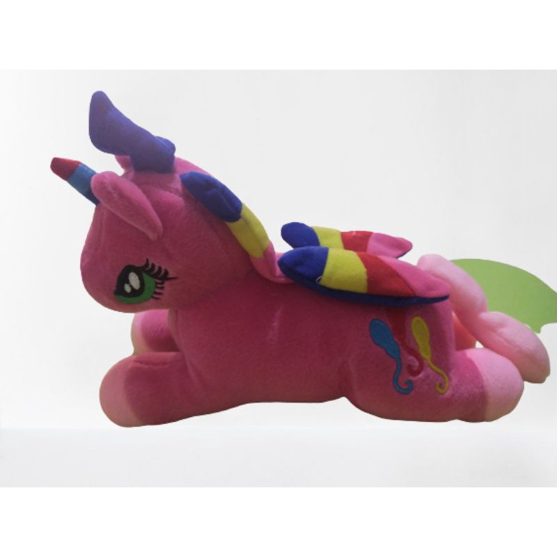 [BS]Boneka kudaponi REBAH terbang/kuda poni terbang unicorn.