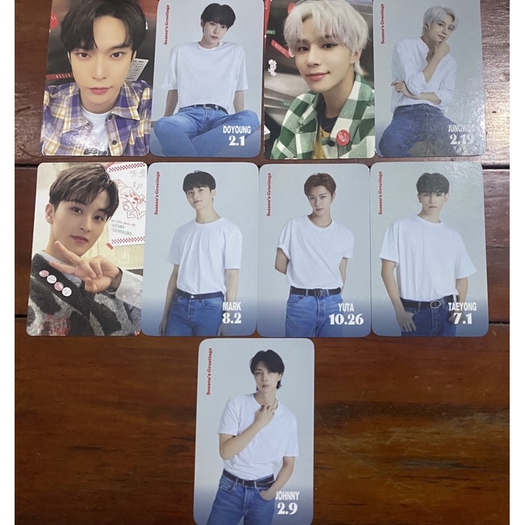 PC BENE YES24 SEASON GREETING 2022 NCT 127 JOHNNY TAEYONG YUTA DOYOUNG JUNGWOO MARK