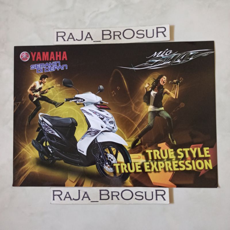 Poster brosur katalog flyer Yamaha Mio Soul 2011