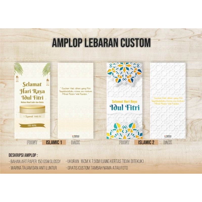 

amplop lebaran 1pac isi 10pcs bisa custom nama dan foto keluarga | amplop estetik | amplop unik | amplop lebaran