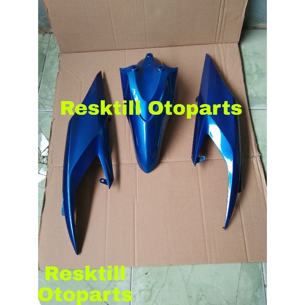 Slebor Spakbor Depan Bodi Belakang Vario Techno 110 Karbu/Cbs Biru