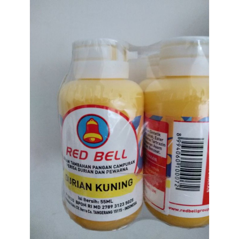 

Red Bell Perisa Pasta Durian Kuning 55ml