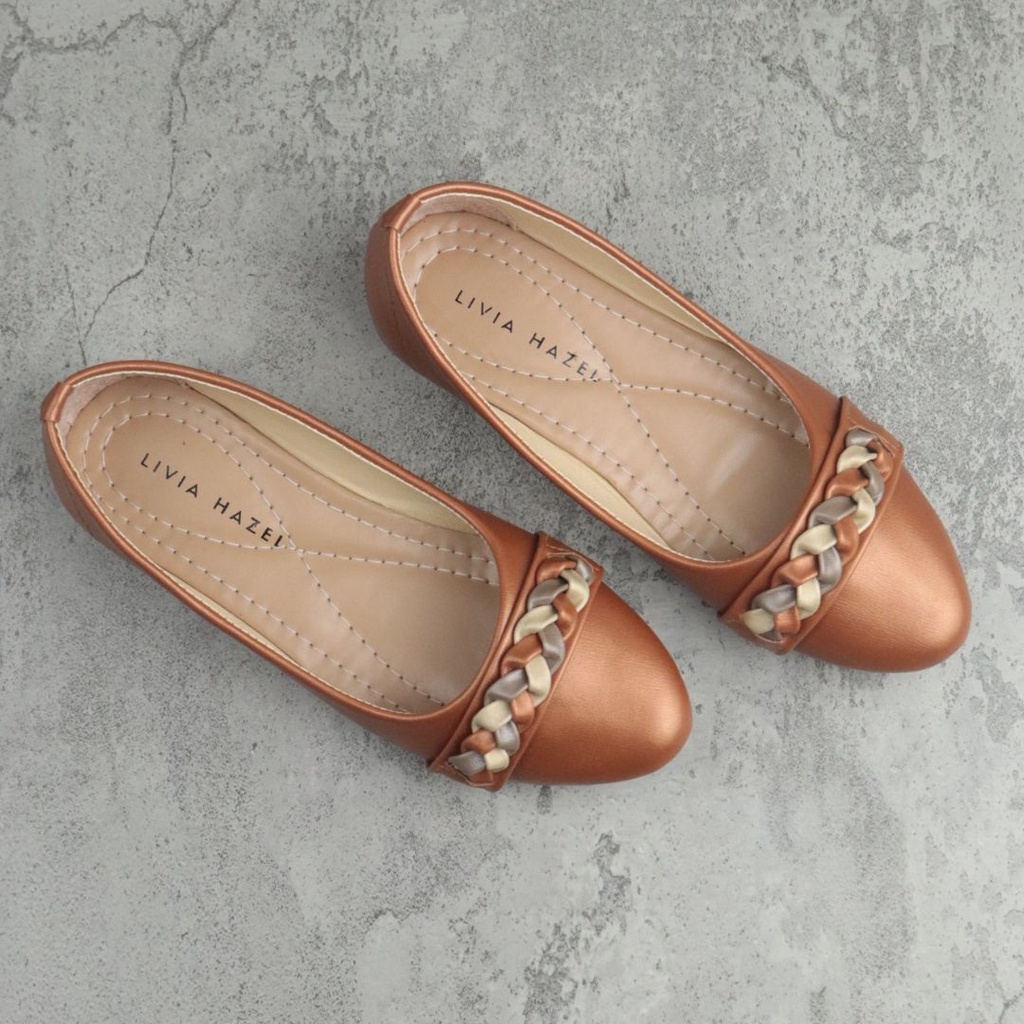 Flatshoes Anak Perempuan Model Kepang BR04