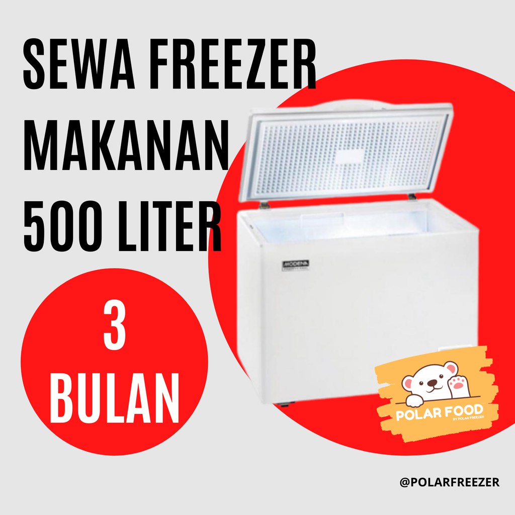 Sewa Freezer Makanan Murah 500 Liter Chest Freezer Frozen Food Shopee Indonesia