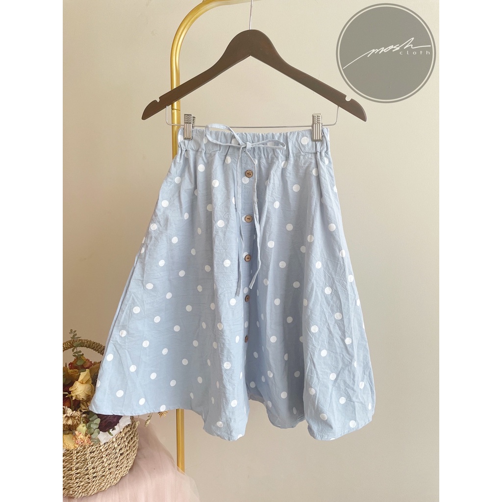 ROK MOTIF POLKADOT ROK KERJA ROK PREMIUM BAWAHAN IMPORT ROK SANTAI ROK FORMAL PO BANGKOK PO KOREA MO