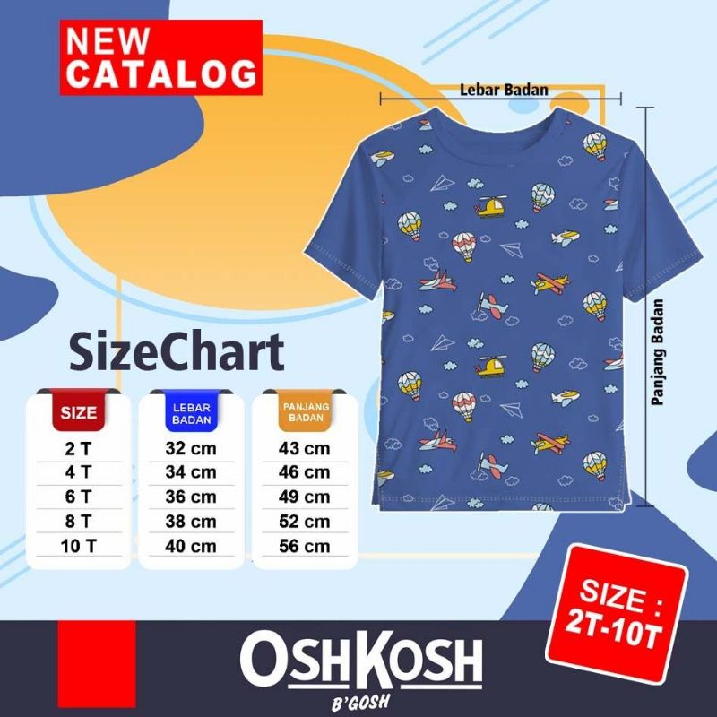 kaos Oshkosh printing