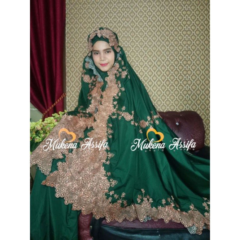 MUKENA DEWASA MUKENA BORDIR PADANG BUKITTINGGI