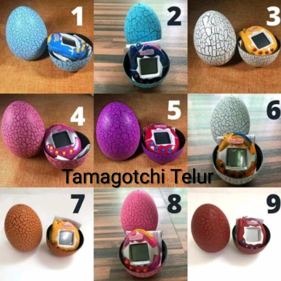 Telur Tamagochi Egg Import Virtual Pet Game Mainan Anak