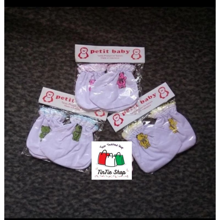 Sarung tangan Kaki bayi /Newborn Murah (6 psg)
