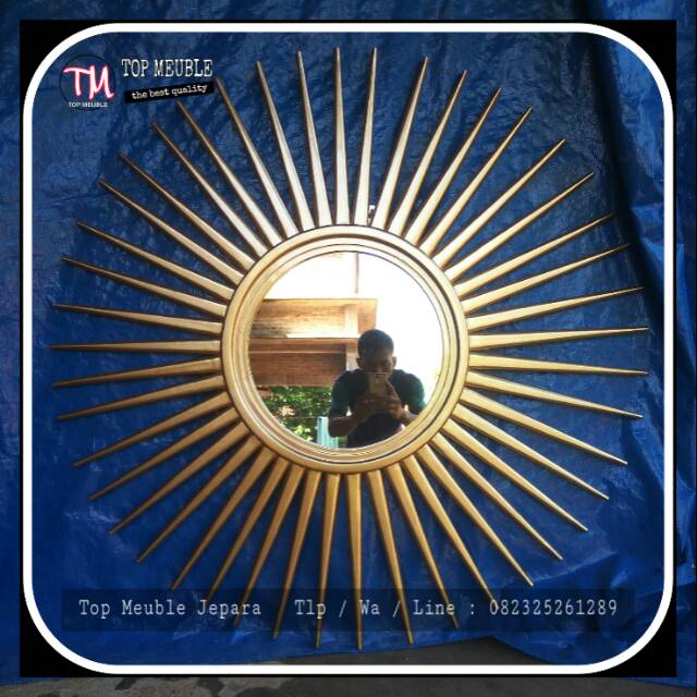 Figura Cermin Emas ( Figura Jati , Figura Duco , Figura Murah )