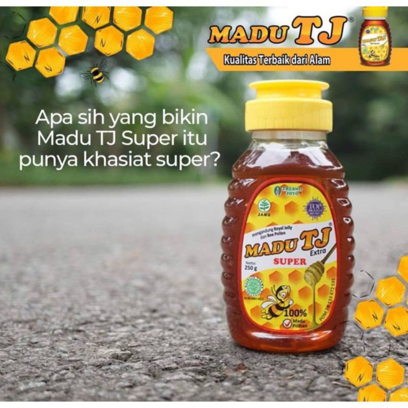 

Madu Tj extra 500 gr/madu tj super 500 gr/madu tj original