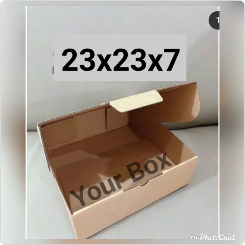 

dus die cut 23x23x7 / dus pizza karton box/ dus souvenir / kotak / dus custom