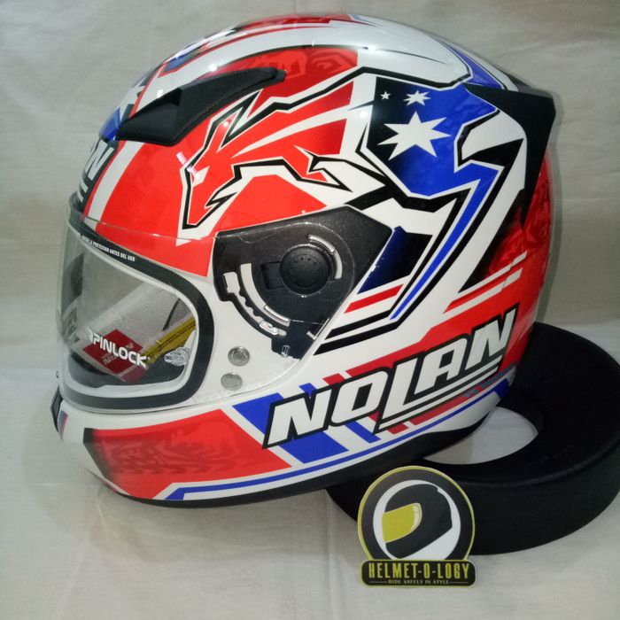 Helm Full Face Nolan N60.5 N605 Stoner Suzuka