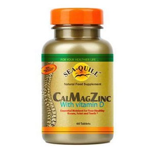SEA QUILL CAL MAG ZINC (60 TABS) BOTOL