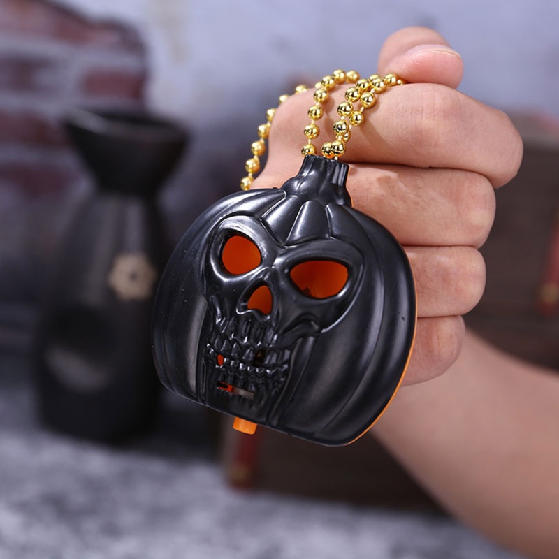 Kalung Dengan Liontin Bentuk Labu Halloween Untuk Hadiah