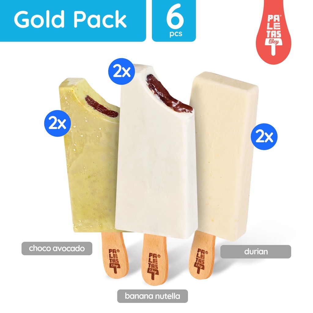 

Es Krim Paletas Wey 2 Banana Nutella 2 Durian 2 Choco Avocado