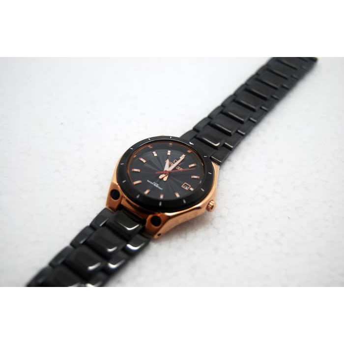 Mirage Jam Tangan Wanita 7569L Black/RoseGold