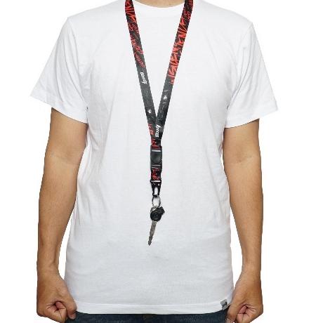 

Lagi Tren.. Bloods Lanyard Blooden 01 Black Red