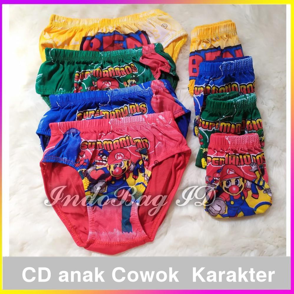  Celana  Dalam  Anak  Laki Laki MOTIF KARAKTER  CD Cowok 