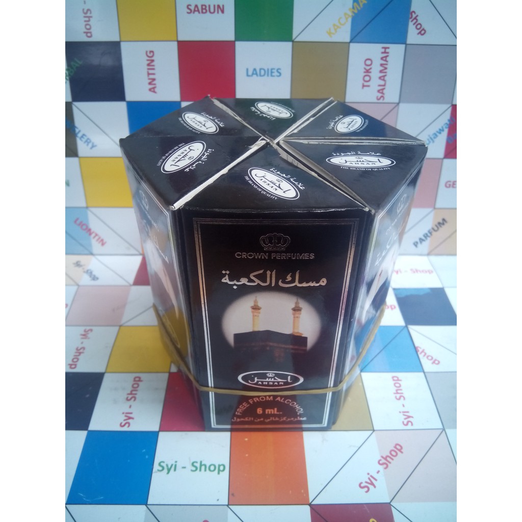 Parfum MUSK KABAH by Ahsan Roll On Non Alkohol 6 ml