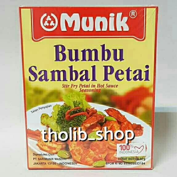 

Munik bumbu sambal petai 90 gr