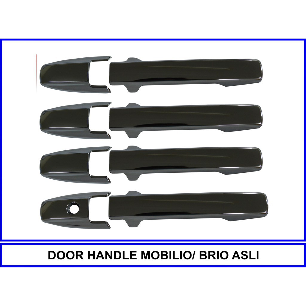 Cover Handle Blacktiv JSL Brio / Mobilio / BRV Hitam Dop