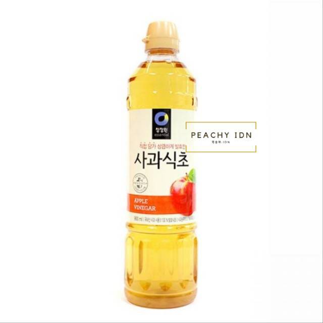 

korean food Daesang Chung Jung One Apple Vinegar Cuka Apel Korea [500 mL]