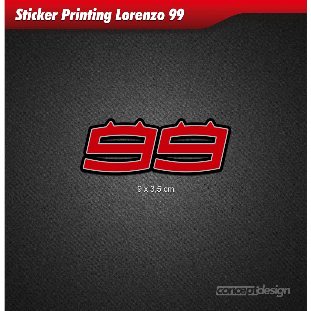 Sticker Lorenzo 99