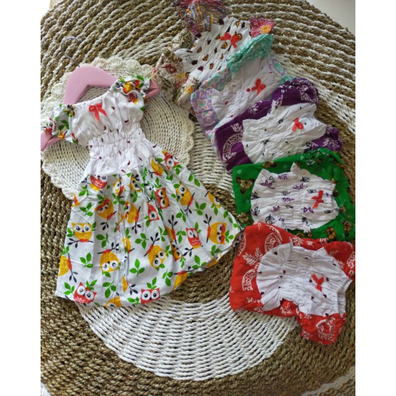 DASTER SMOKE ANAK/DASTER ANAK/DASTER HARIAN ANAK/DRESS ANAK SMOKE