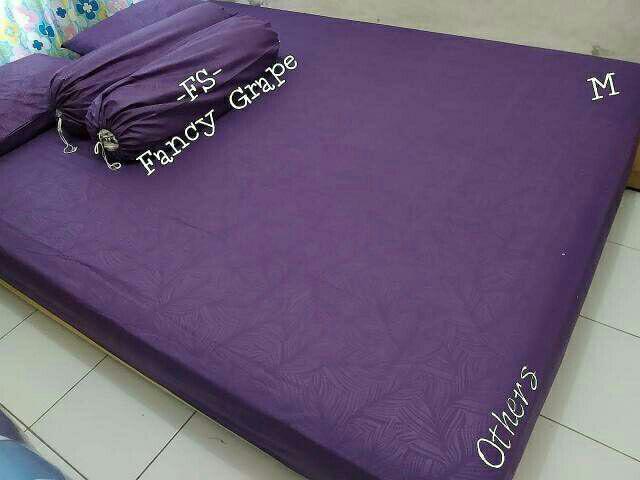 [𝐏𝐑𝐈𝐍𝐂𝐄𝐒𝐒] Sprei Murah Polos / Sprei Emboss / Sprei Warna / Grosir Sprei Hotel