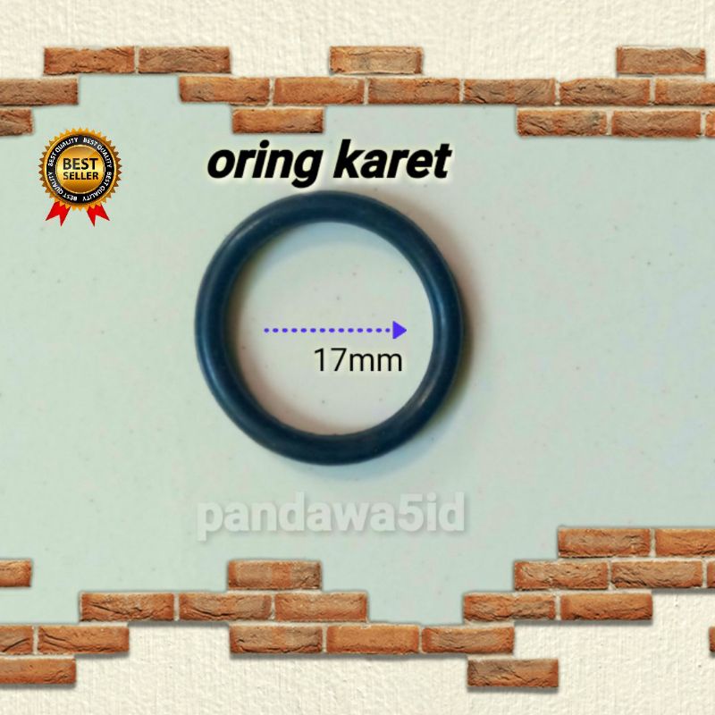 O ring karet tutup shock depan /seal shock honda grand dll