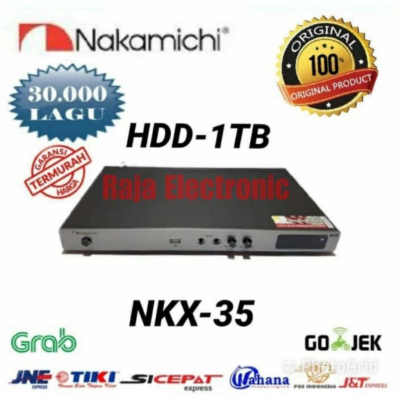 DVD Player Karaoke Nakamichi NKX 35 Original HDD-1TB