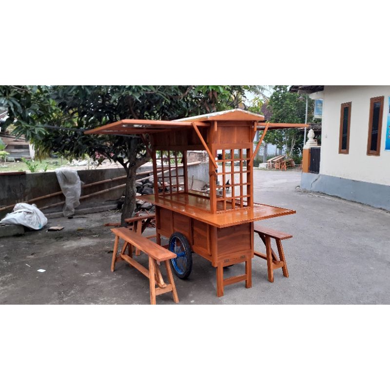 Gerobak Angkringan jepang / rombong Angkringan jepang kekinian