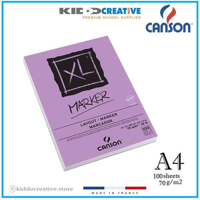 

CANSON XL MARKER 100S A4 70G