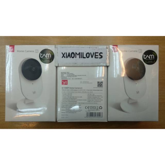 Original Xiaomi Yi Home Camera 2 CCTV 1080P 1080 P Full HD International Version Garansi Resmi TAM