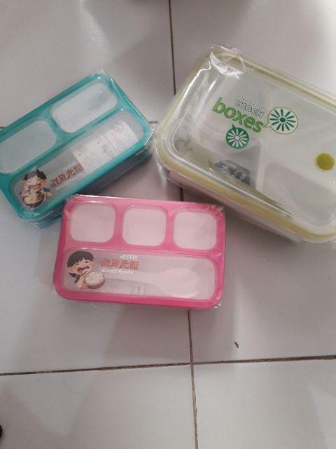 Lunch Box Yooyee Summer ( Boxes ) / Lunch Box Yooyee Sup Sekat 4