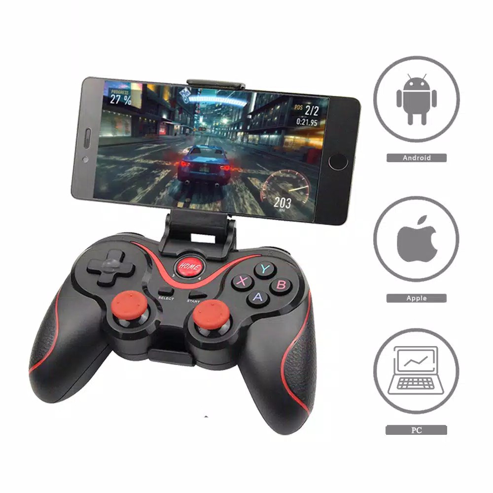 Gamepad Joystick Controller 2.4G stik Game Wireless stik pc hp laptop
