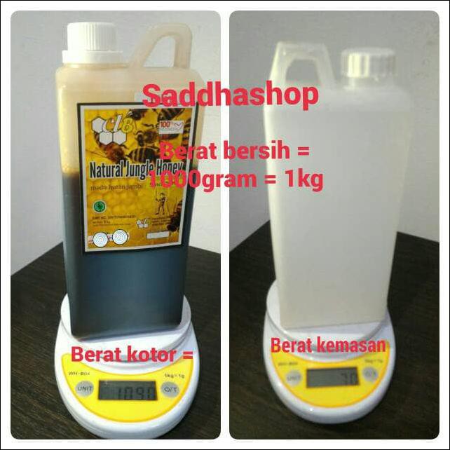 

MADU MURNI HITAM PAHIT HUTAN JAMBI HALAL 1KG