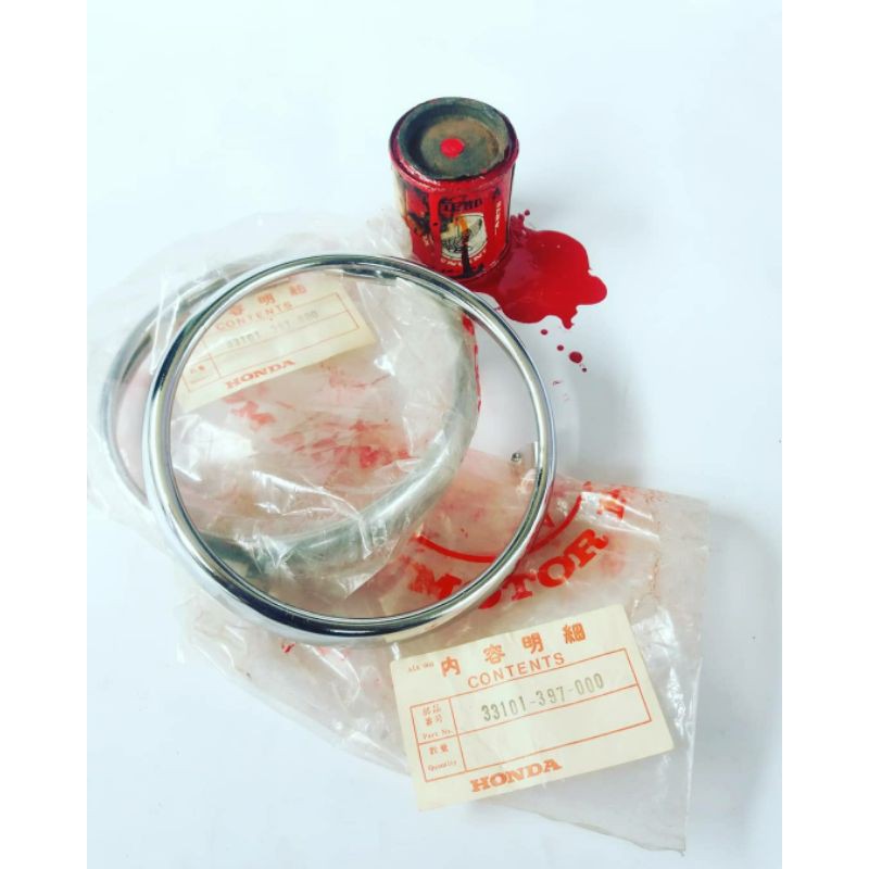 ring lampu honda cg110 cg125 xl125 lis lampu honda cg110 cg125