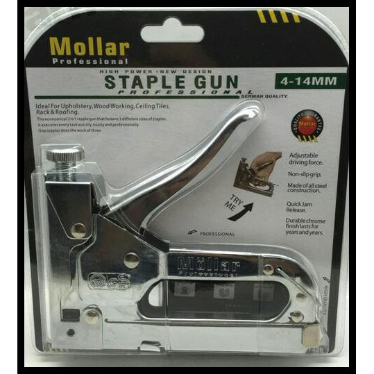 

Staple Staples Steples Gun Tembak 3In1 Bonus Isi 3 Model Mollar