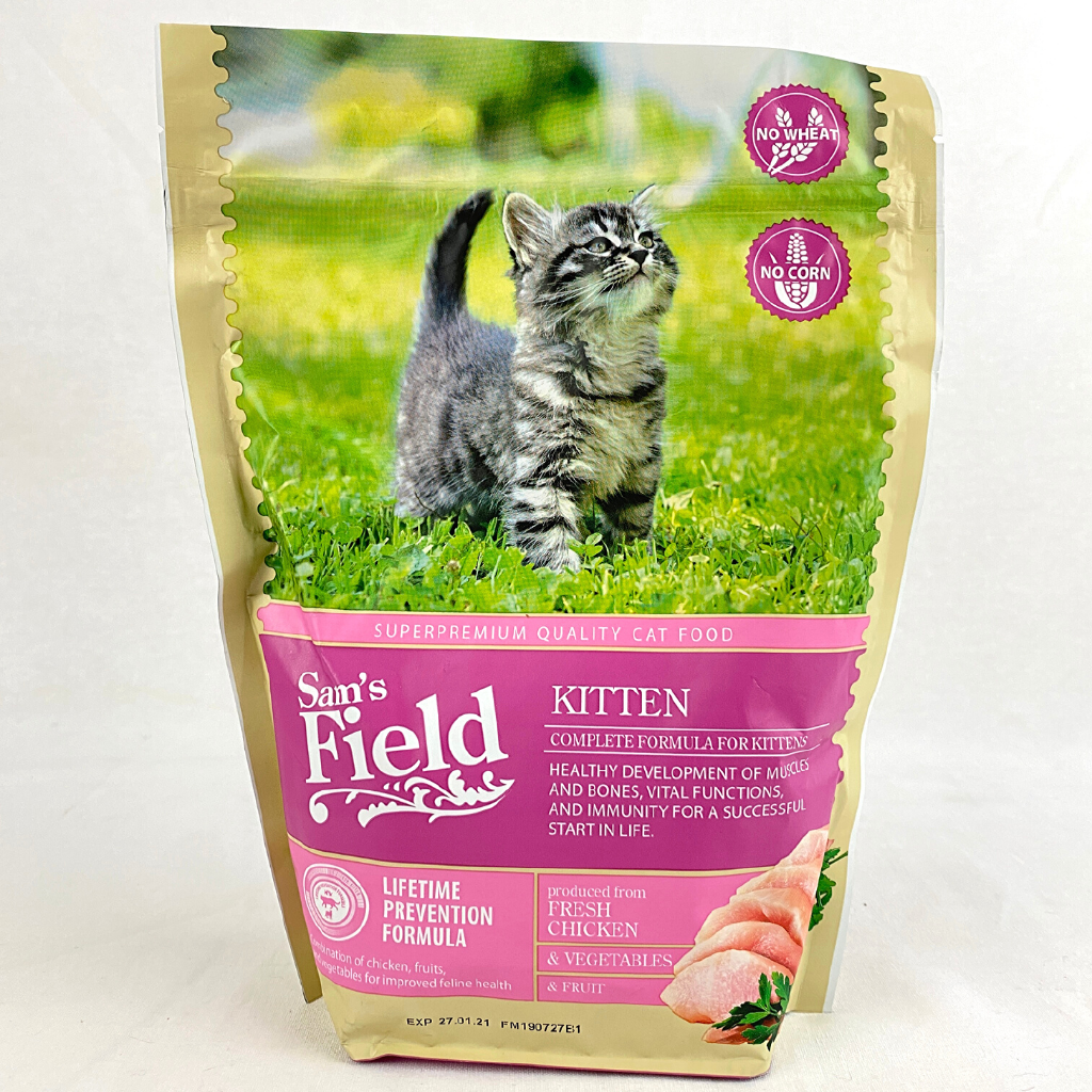 

SAMSFIELD Makanan Kucing KITTEN Chicken and Rice 400 gr