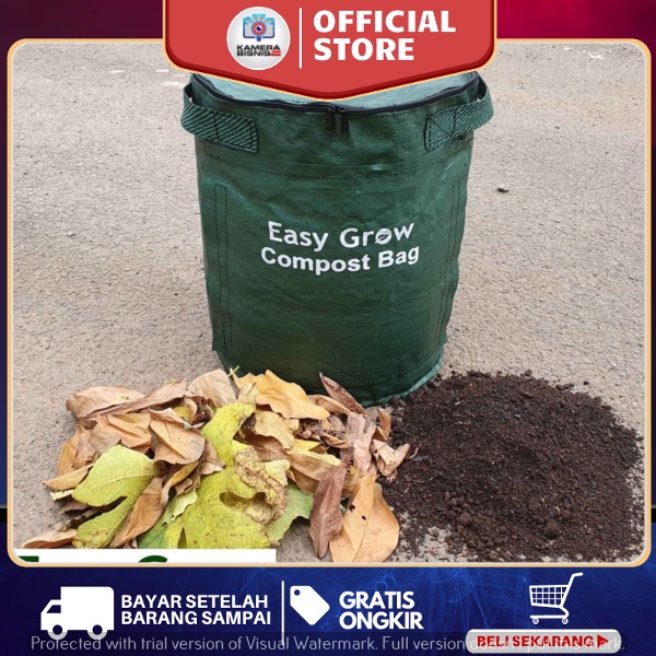 Compost Bag S Easy Grow Kantong Kompos Limbah Organik Tas Kompos Organik