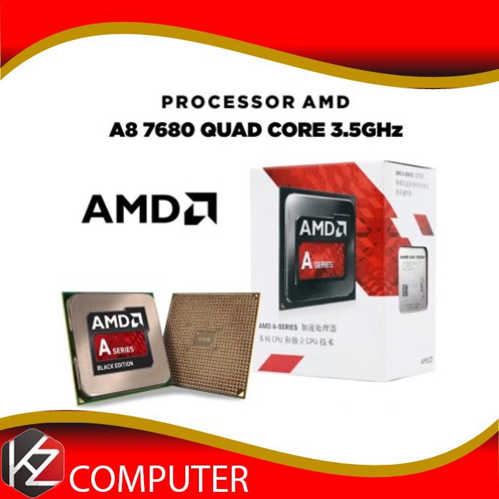 AMD A8-7680 3.5Ghz - Radeon R7 Series (Socket FM2+)