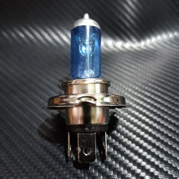 Lampu Bohlam depan HID Xenon Halogen H4 Motor Vixion, Versa, Byson, Scoopy Fi, CB150R, Ninja, CBR.
