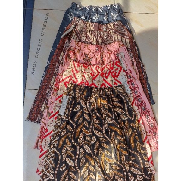 (COD)KULOT PENDEK WANITA 7/8 JUMBO MOTIF BATIK 7/8 STREAT PREMIUM