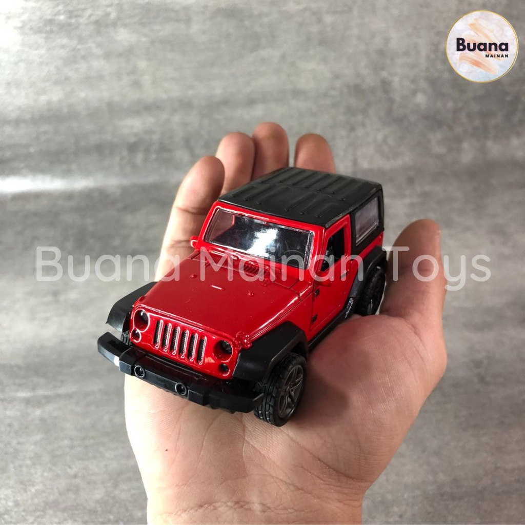 DIE-CAST MODEL WORLD JEEP 1:32 MOBIL MOBILAN ANAK DIECAST MINIATUR PAJANGAN