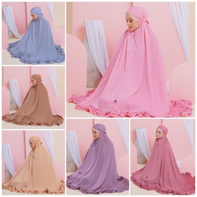 MUKENA/PRAYER SET ADHA SERIES (SILK) BY. ARMII.ID