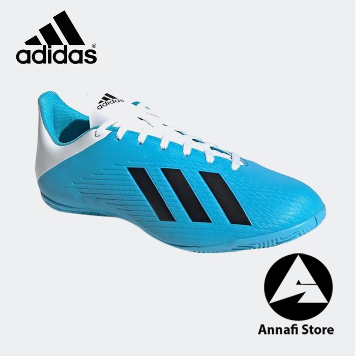 JUAL SEPATU FUTSAL PRIA ADIDAS X 19.4 IN F35341 - BLUE