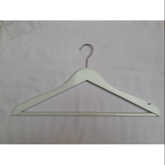 GROSIR HANGER KAYU PUTIH PALANG DEWAS