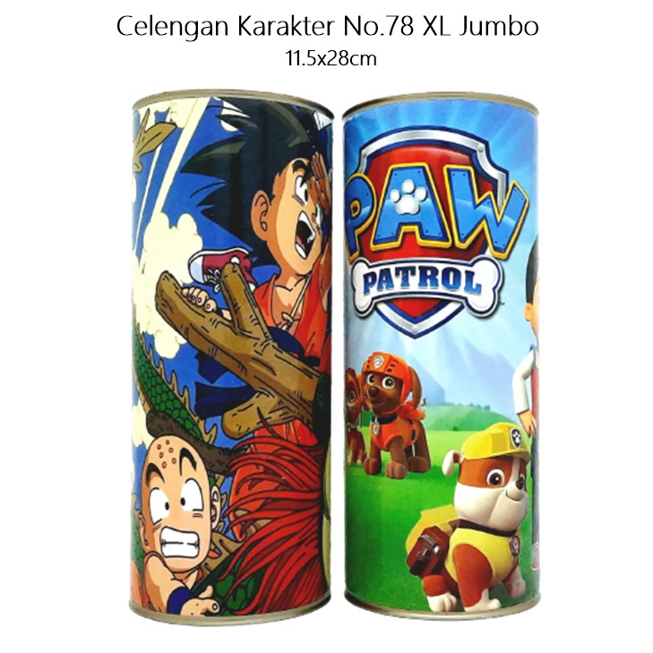 Celengan Karakter XL Jumbo 11.5x28cm